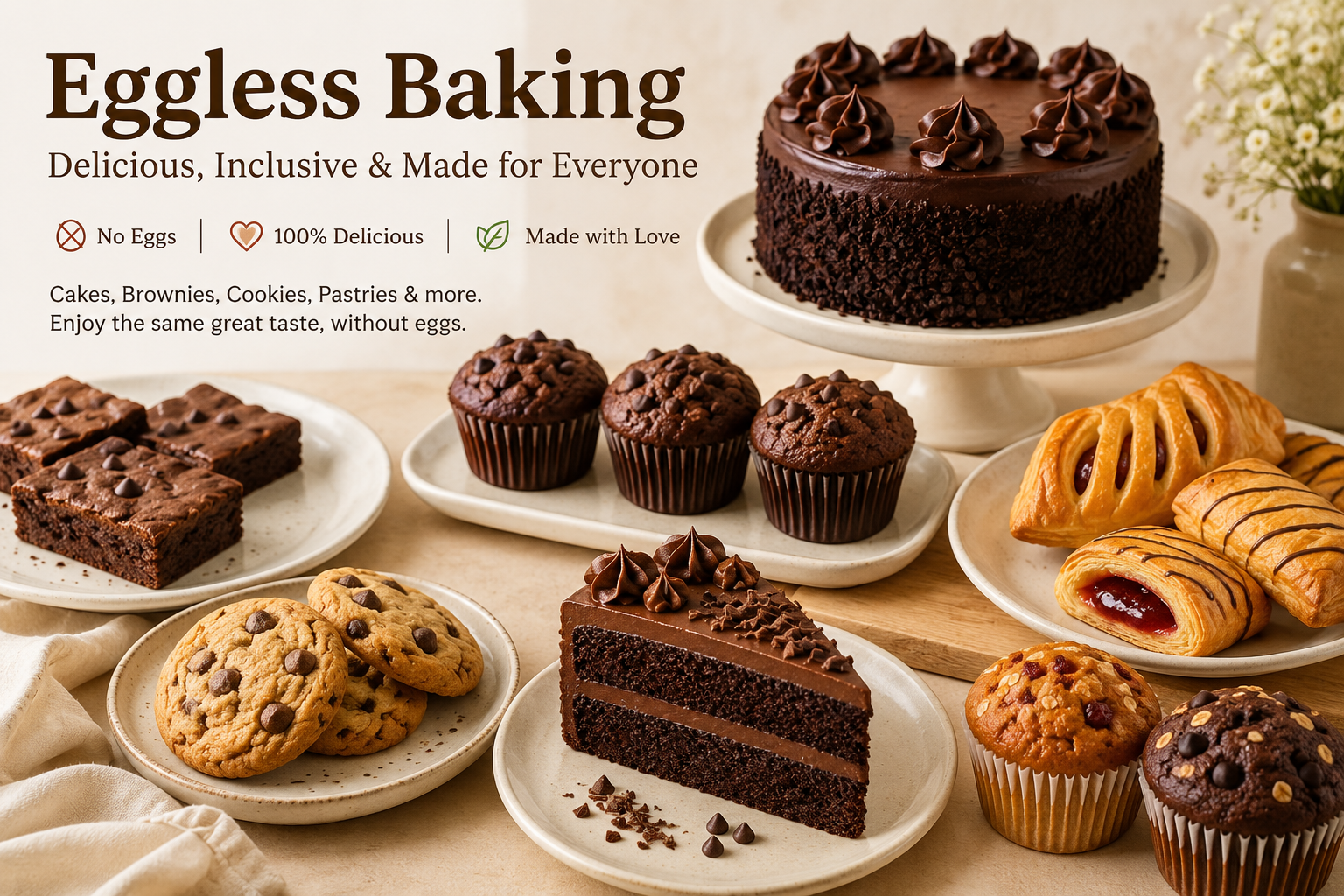 Eggless Baking