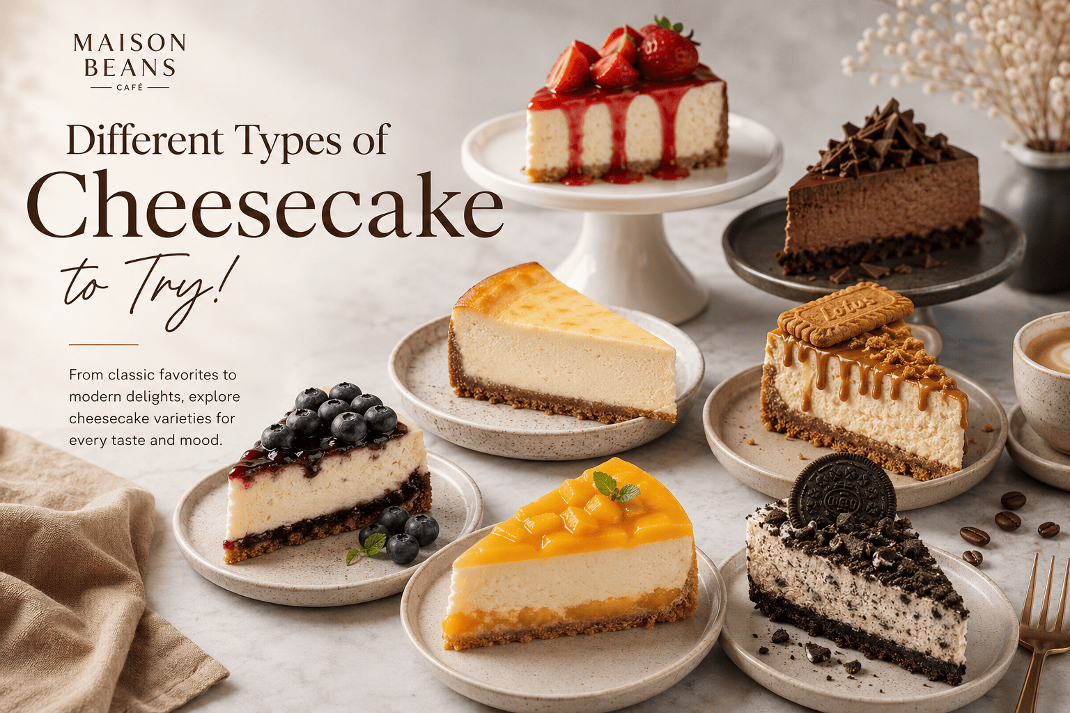 Different Types of Cheesecake